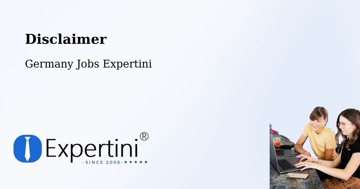 Disclaimer – Lahnstein - Germany Jobs Expertini