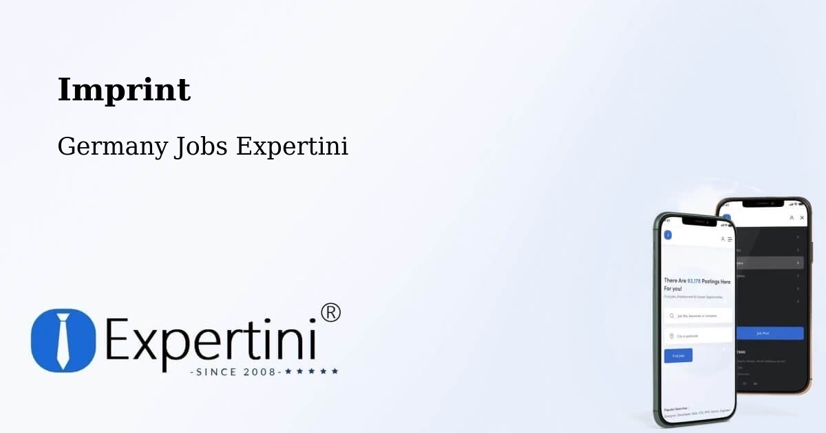 Imprint – Lahnstein - Germany Jobs Expertini