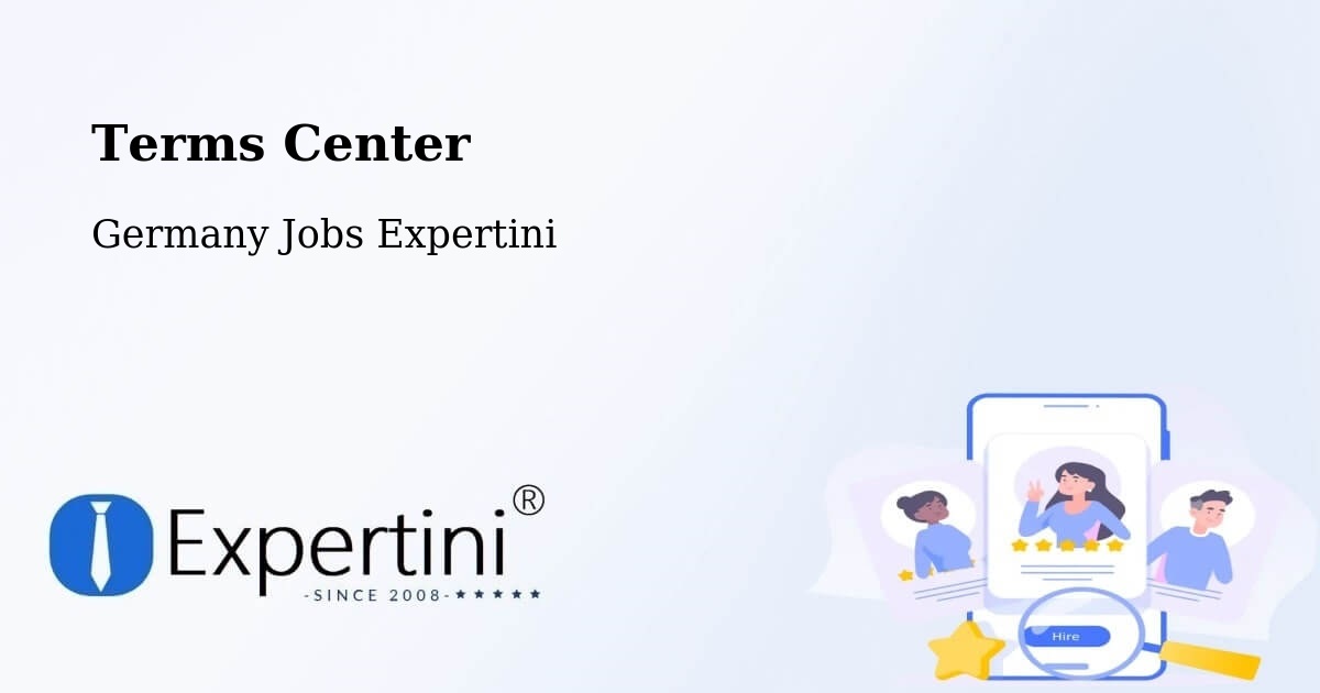 Terms of Service – Lahnstein - Germany Jobs Expertini